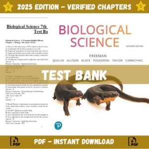 Test bank - Biological Science, 7th Edition (Scott Freeman, 2019)