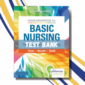 Test bank for Davis Advantage Basic Nursing Thinking, Doing, and Caring 3rd Edition (By Treas)